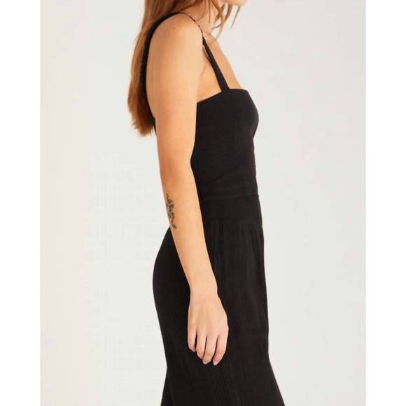 NEW Z SUPPLY cambria gauze top in black - Picture 2 of 3